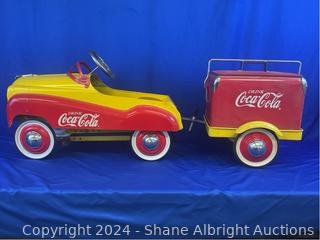 1968 Limited Edition Coca Cola Pedal Car Delivery Truck 1 3