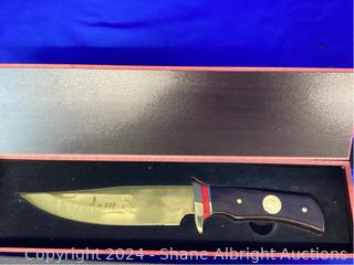 American Eagle Gold Coin Bowie Knife Collection Auction | Shane