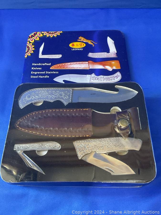S&D knife set Auction | Shane Albright Auctions