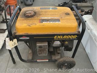 Briggs & Stratton EXL8000 Generator Auction | Shane Albright Auctions