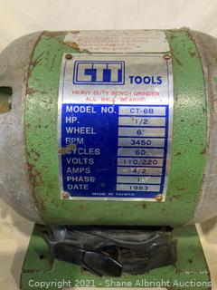 CTT TOOLS BENCH GRINDER Auction | Shane 