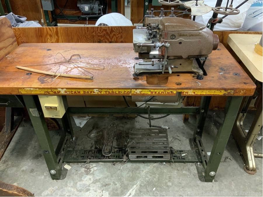 Union Special Sewing machine Auction | Shane Albright Auctions