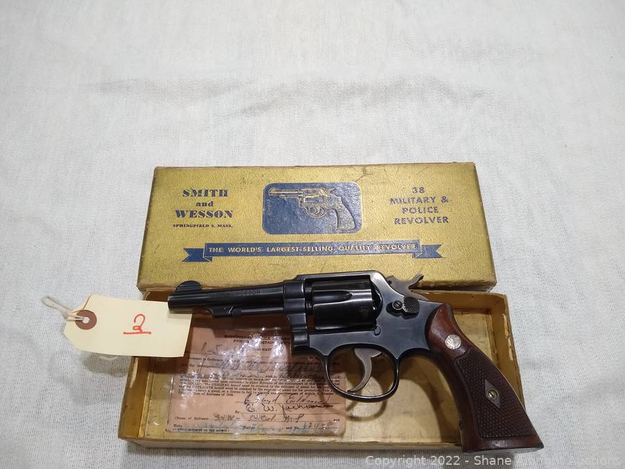 美品 希少KOKUSAI SMITH&WESSON 38 S&W SPECAL CTG 3 79