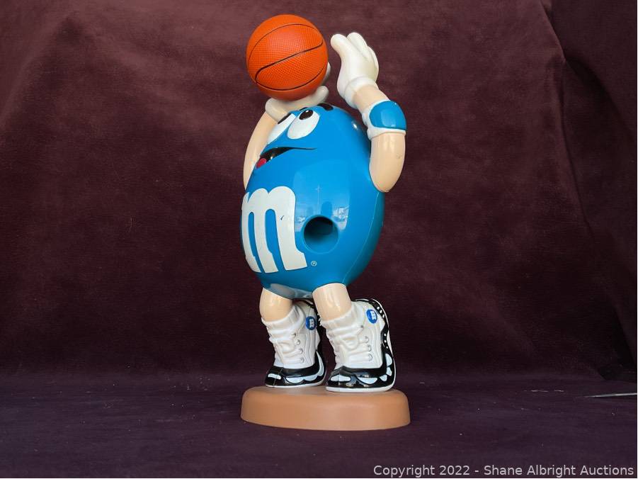 Blue M&M Basketball Candy Dispenser Auction | Shane Albright Auctions