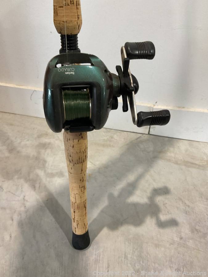 Shimano Bantam Curado reel on Bass Pro Shops Bionic Blade 7' rod Auction | Shane Albright Auctions Shimano Bantam Curado reel on Bass Pro Shops Bionic Blade 7' rod Auction | Shane Albright Auctions