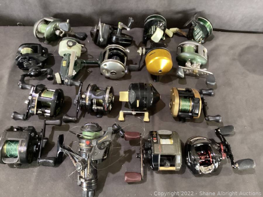 Used Reels Lot of 17 Auction