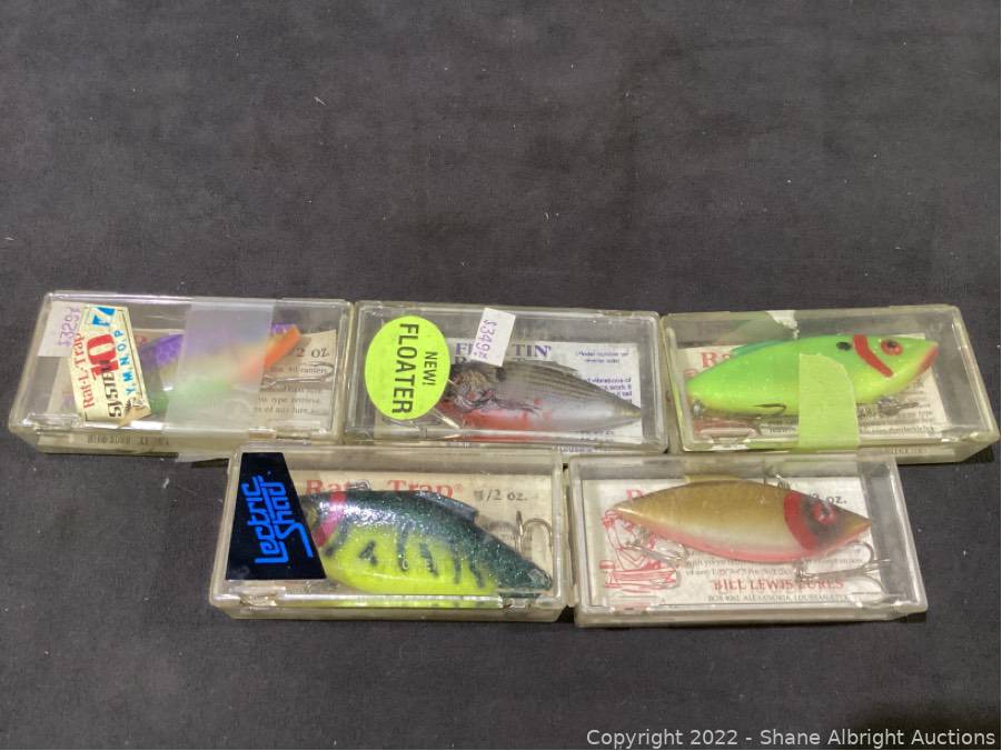 Rat-L-Trap fishing lures lot of 5 Auction