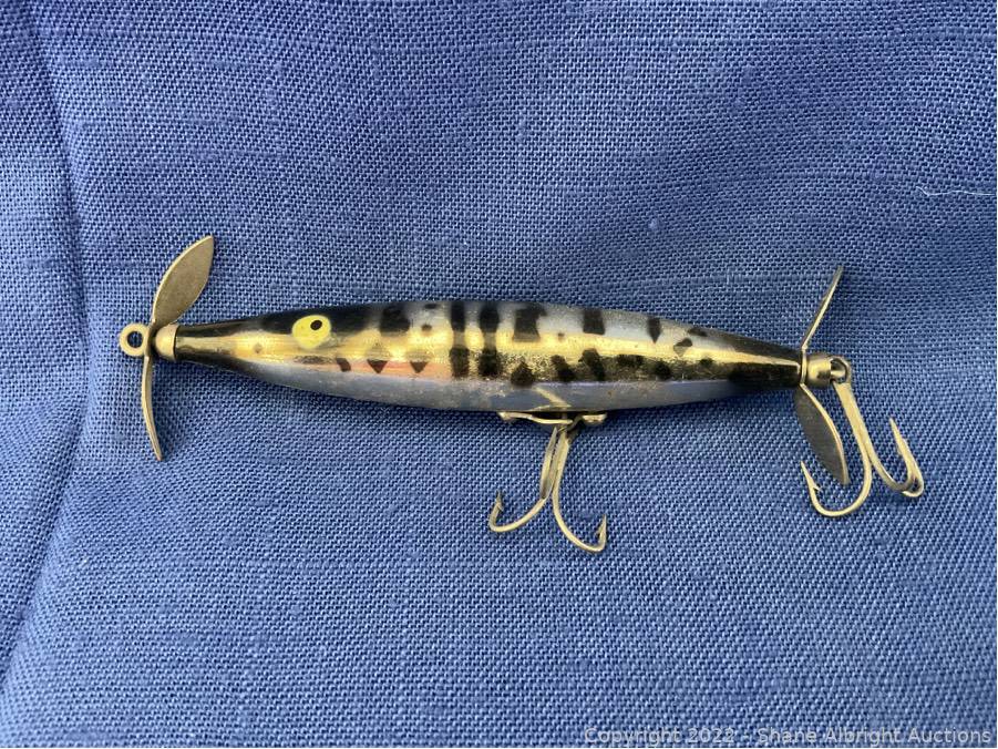Heddon Dying Flutter fishing lure Auction