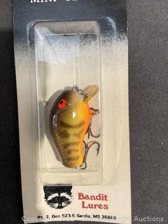 Fred Arbogast Mud-Bug& Bandit's mini-serie fishing lures Auction