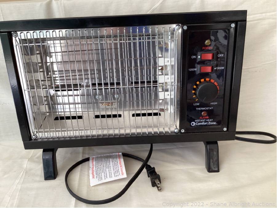 Comfort zone space heater Auction | Shane Albright Auctions