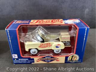 Pepsi-Cola Die Cast Pedal Cars. Set of 3. Auction | Shane Albright