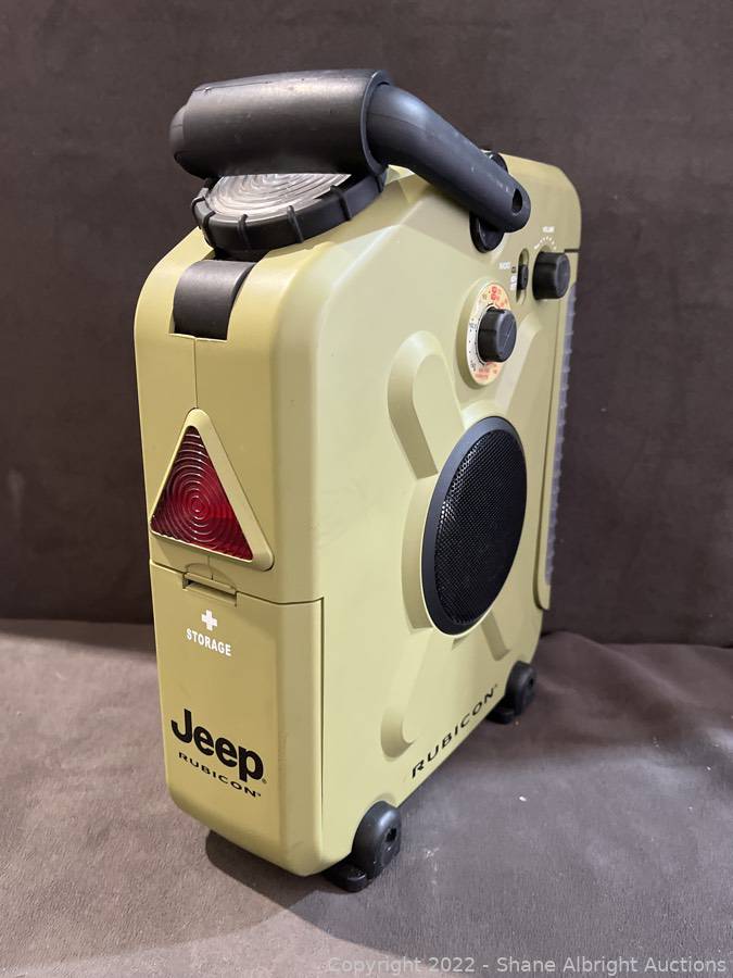 Radio Multifonction Jeep 10-en-1 - Lampe Urgence, Boussole, Thermomètre - Occasion