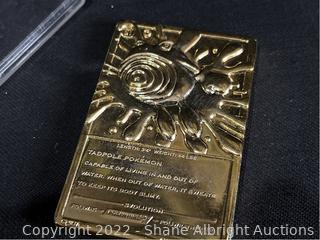 2 24k Gold Plated Pokmon Trading Card Auction | Shane Albright Auctions