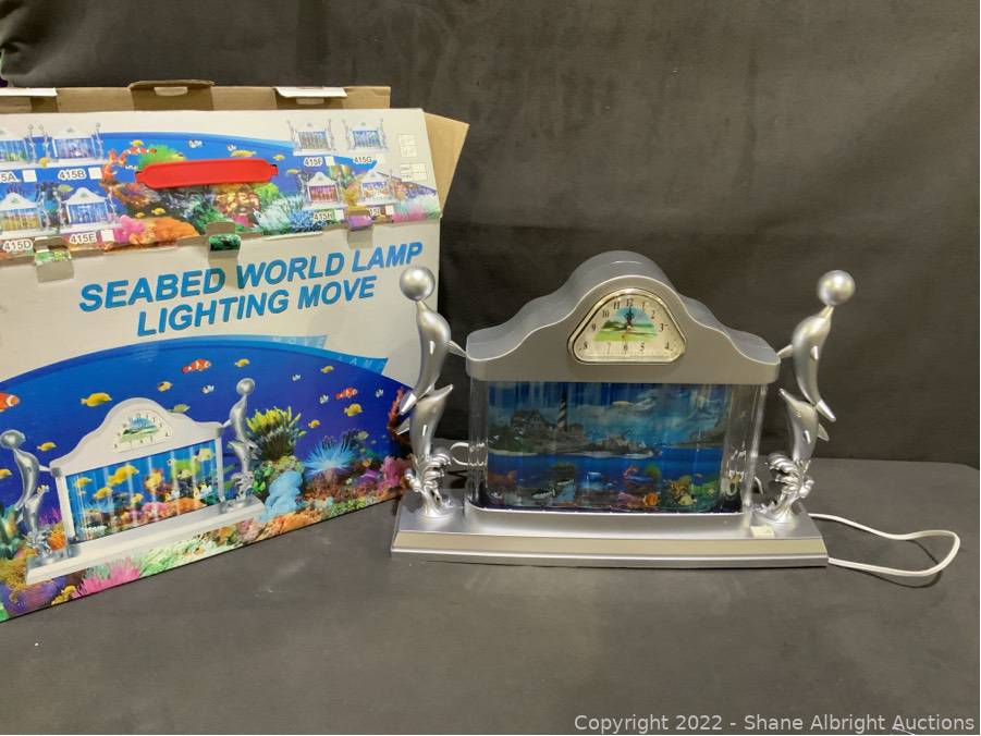 希少品】SEABED WORLD LAMP LIGHTING MOVE 水族館 🌀SOLD🌀Seabed