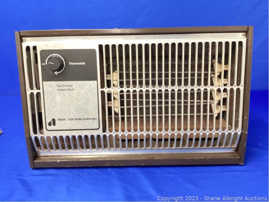 Arvin Electric Space Heater. Auction | Shane Albright Auctions
