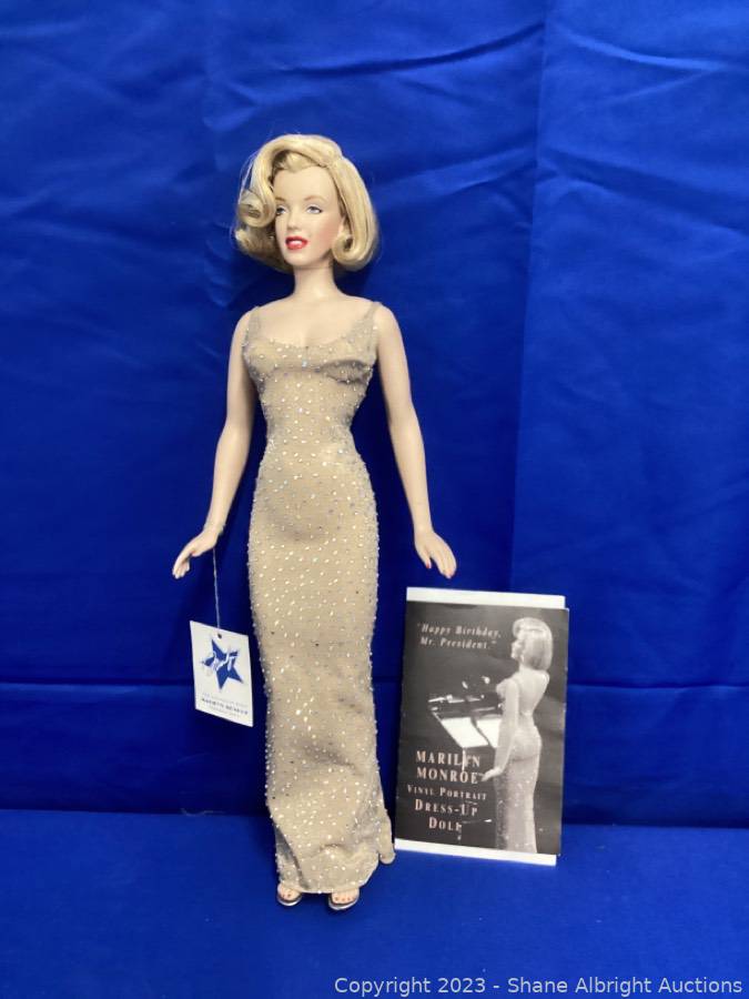 Marilyn Monroe Happy Birthday Mr President Doll Auction | Shane Albright Auctions Marilyn Monroe Happy Birthday Mr President Doll Auction | Shane Albright Auctions