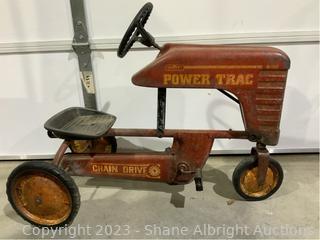 AMF 502 power trac pedal tractor Auction | Shane Albright Auctions