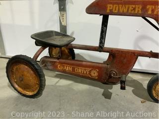 AMF 502 power trac pedal tractor Auction | Shane Albright Auctions