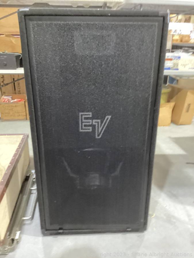 EV MTS1 Speaker 25” X 24” X 48” Auction Shane, 51 OFF