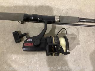 Abu Garcia 500 Graphite Composite Rod and Reel Auction | Shane Albright  Auctions