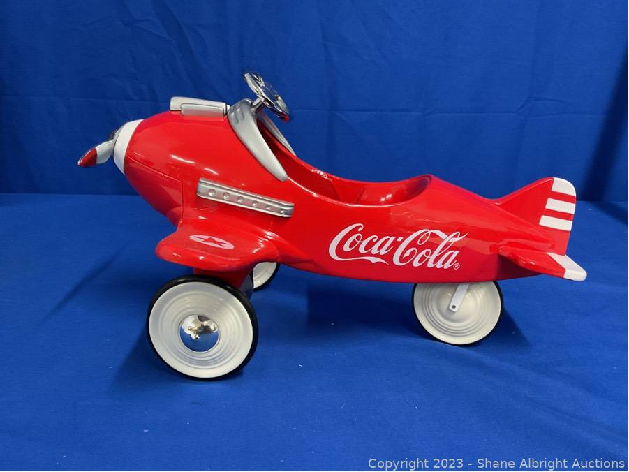 Coca-cola Pedal Plane 1995 Ken Kovach Limited Edition Auction