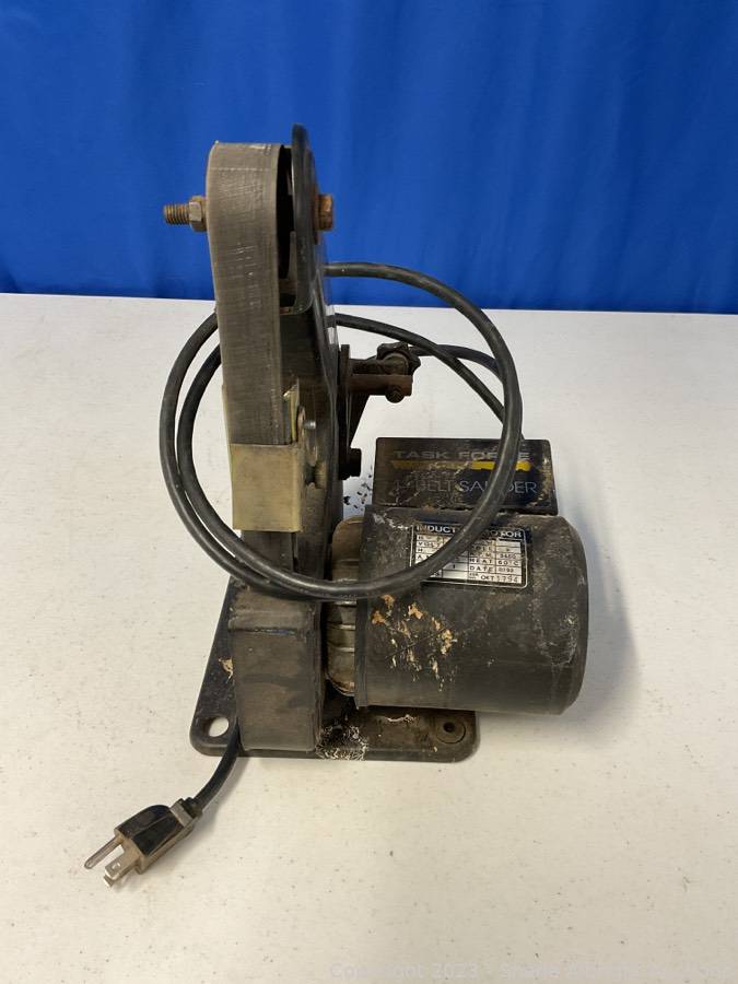 Task Force 1 Belt Sander Auction Shane Albright Auctions