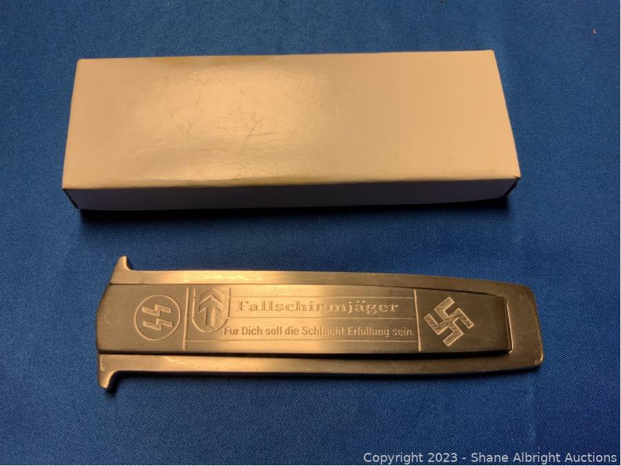 German paratrooper replica knife Auction | Shane Albright