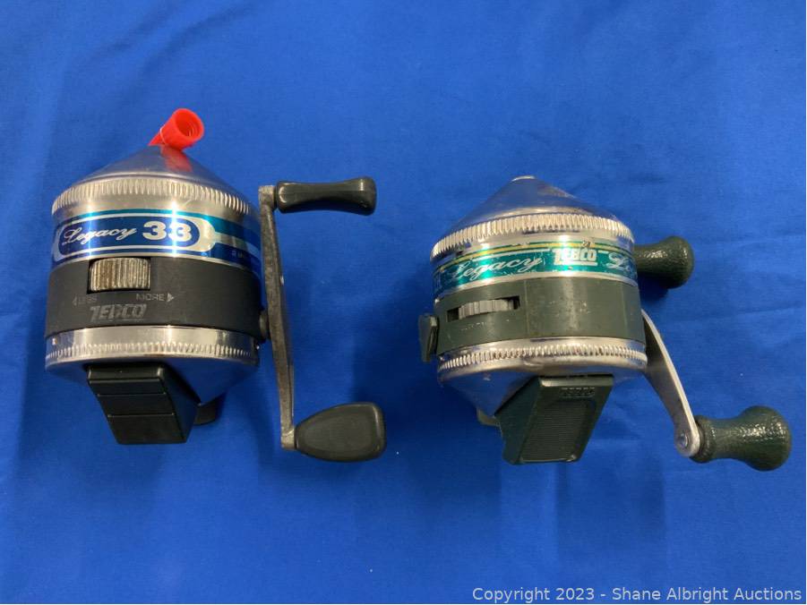 Zebco legacy reels. lot of 2 Auction