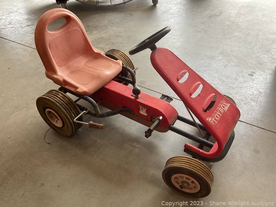 The Toybox Collection Pedal Car seat need repair Auction Shane Albright Auctions