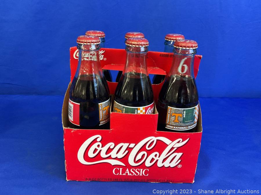 Coca-Cola Bottles Tennessee Vols 1998 National Championship