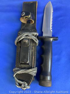 Parker Brothers Model K342 Survival Knife Made in Japan