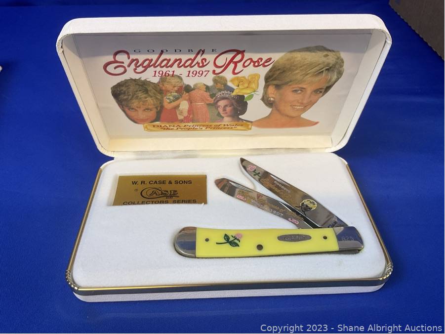 Case XX Princess Diana Trapper Smooth Synthetic Knife Auction
