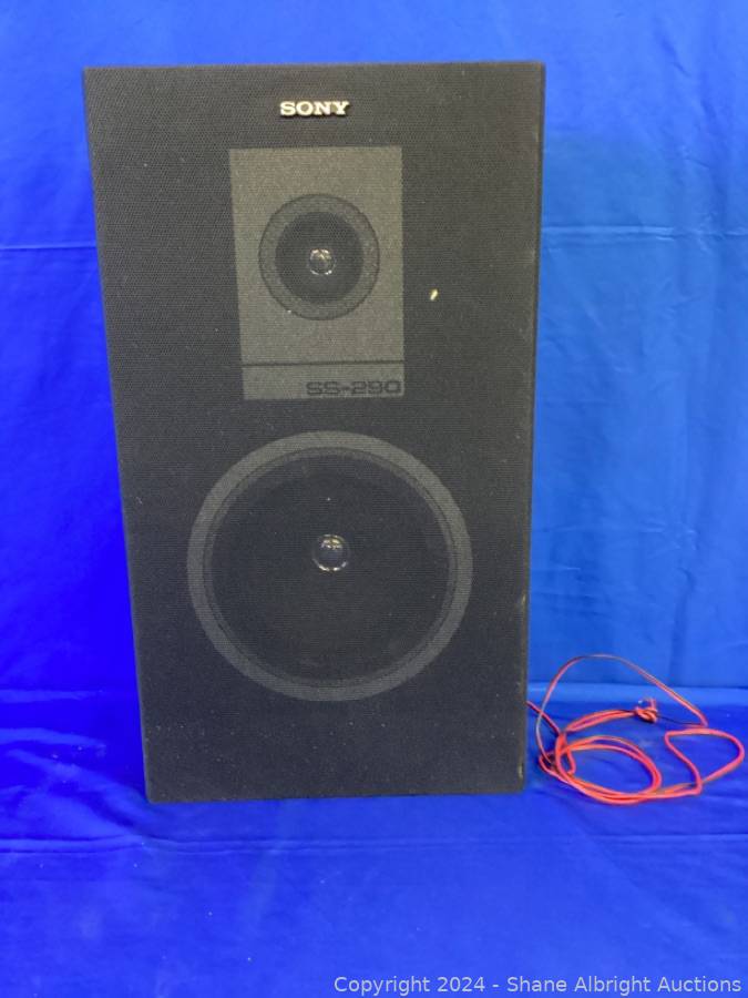 Sony SS-290 Speaker Auction | Shane Albright Auctions